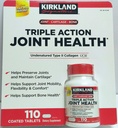 KIRKLAND Triple Action Fælles sundhed Type II Collagen, Bor og HA - 110 Greve
