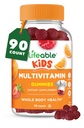 Levedygtige børn Multivitamin Gummier • 124; Great Tasting Multivitamin for børn • 124; med vitaminer A, C, D, E, B6, B12, Zink, biotin, folinsyre, jod, niacin • 124; for samlede krop sundhed • 124; 90 Gummier