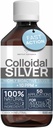 Kolloid sølv Væske 8 fl oz 10 PPM - Bioactive Hydrosol Sølv Vand - Naturlig immunforsvar Nano Sol Supplement Løsning - Kvalitet Ionic Minerals - Organisk struktureret sølv