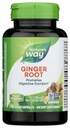 Nature 's Way Ginger Root, Promoes fordøjelseskomfort *, 1,100 mg Per 2-Capsule Serving, Non- GMO Project Verified, Vegan, 100 Kapsler