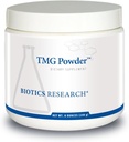 Biotics Research TMG Powder - Trimethylglycin. Betaine. Pulveriseret formel. Methyl Donor. MuskelGain. Afgiftning. Understøtter sunde homocystein niveauer indeholder: 8 Oz (240g)