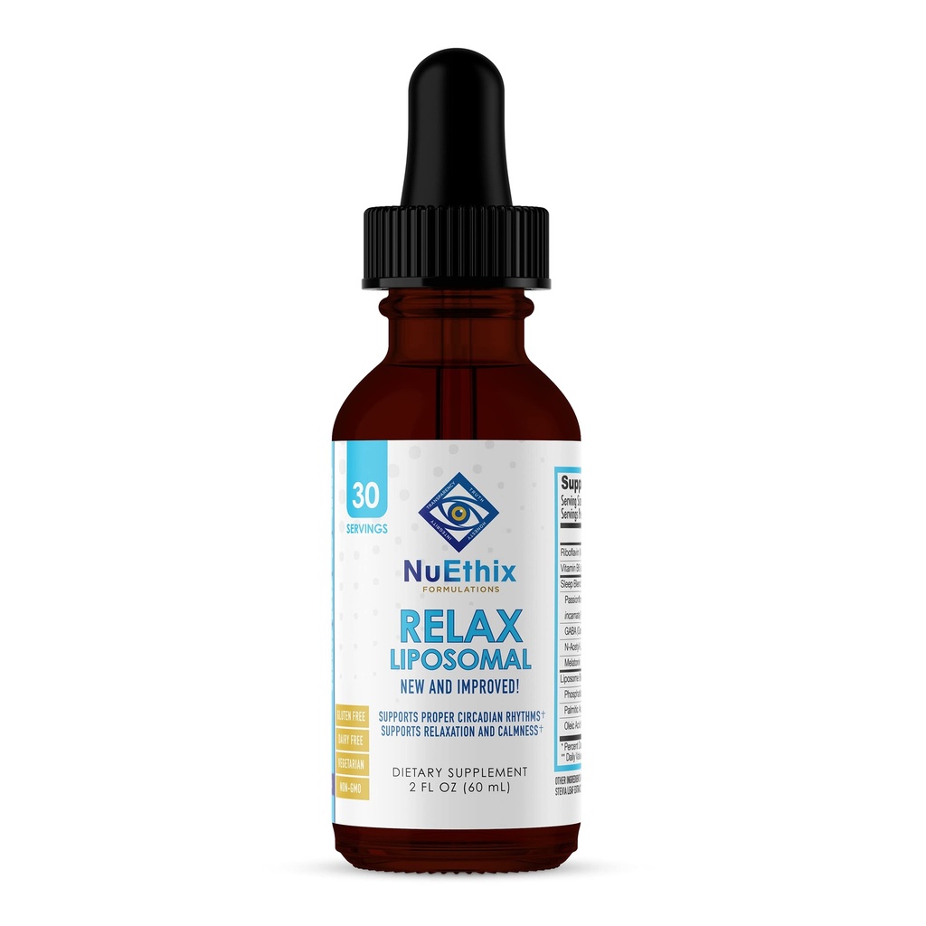 NuEthix Formuleringer Slap Liposomal Supplement Formel til støtte afslapning & rolig, 2 Fluid Ounces, 30 Serveringer