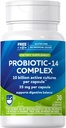 Rite Aid Probiotic 14 Complex 10 Millioner - 30 Tæl, Gendannelse Gode Bakterier, Colon Sundhed, Daily Colon Health Probiotika, Herre & Kvinder Probiotika