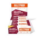 Bulletproof Fudge Brownie Collagen Protein Bars, Pack of 12, Keto-Friendly Snack med MCT Oil, Grass- fed Collagen, Ingen tilsat sukker
