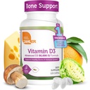 Zahler - Advanced Vitamin D3 50000 IE kapsler (120 Greve) Kosher Vegetarisk Friendly D for immunforsvar, ben, tænder og muskelsundhed - Ugentlig D3 Vitamin Supplement- Easy Swallow Vitamin D3.