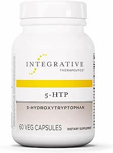 Integrative Therapeutics 5-HTP - Supplement, der understøtter en sund Outlook & rolig søvn * - Vegan, Dairy- Free & Gluten- Free - 60 kapsler (60 Servere)