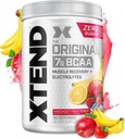 Xtend Original BCAA Powder 7g BCAA og 2,5 g L- Glutamin, Sukker Free Post Workout Muscle Recovery Drik med Aminosyrer til mænd og kvinder, 30 Servering
