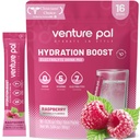 Venture Pal Sugar Free Electrolyte Powder Packets - Flydende Daily IV Drink Mix for Rapid Hydration & Party Recovery