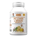 ANDREW LSSMAN PC Lever og hjerne fordele 60 Softgels - Phosphatidyl Cholin, Mest vigtige bygning blok for sunde lever og hjerne struktur, funktion. Ingen tilsætningsstoffer. Let at sluge Softels