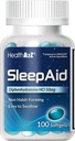 HealthA2Z Sleep Aid, Diphenhydramin Softels, 50mg, Understøtter Deeper, Resistful Sleeping, Ikke Habitatdannelse (100 Counts)