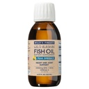 Wiley 's Finest Wild Alaska Fish Oil Peak Omega-3 Liquid Supplement - 2300mg EPA og DHA Omega- 3s - Lemon Flavor - 4.23 Oz (25 Servere)
