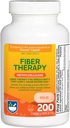 Rite Aid Fiber Therapy Opløselig Fiber Supplement 200 Caplets, 500 mg methylcellulose, Laxatives for Constipation, Fiber Pills for Voksne