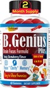 B.Genius Calming Ashwagandha Gummies for Kids and Teens nogensinde 124; rolig søvn og slap af med mad 124; Kids Gummies for Daily Focus 124; All Natural Vegan Raspberry Flavor, Non- GMO, Third- Party Tested