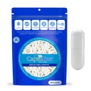 Capsuline Størrelse 000 - Farvede hvide tomme gelatine kapsler - 1000 Greve - Tomme Gel Pille kapsler - DIY Pure Bovine Pille Kapsler Fyldning - Tomme Caps - Kosher og Halal Certificeret - Non-GMO Certificeret