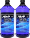 American Biotech Labs ASAP 10 PPM Silver Sol immunsystem Support Name 124; 2 pakke med 32 Oz Totalling 64 Oz