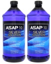 American Biotech Labs ASAP 10 PPM Silver Sol immunsystem Support Name 124; 2 pakke med 32 Oz Totalling 64 Oz