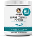Ancient Bliss Wild- Catht Marine Fish Collagen Peptider Powder, Flavorless Collagen Protein Supplement med type 1, Non- GMO, Gluten- fri, Aminosyretilskud til hud, hår og negle, 15.87 Oz