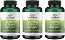 Swanson Premium- Turmeric & Black Pepper - Antioxidant, Digestion & Joint Support - 90 Veg Caps (3 Pack)