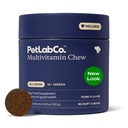 PetLab Co. 22 i 1 hund Multivitamin - Support Hundens immunforsvar, Hud, Coat, Joints & Samlet Sundhed - Vitamin A, E, D, B12, Mineraler, Antioxidanter - Chewable Pork Flavor - Packaging May Vary