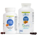 Core Med Science Liposomal Vitamin B- Complex & C-vitamin 1000mg Soft Gels Bundle til hjerte sundhed & immunsystem