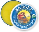 Badger Aromatic Chest Rub, Eucalyptus & Mint, 2 oz