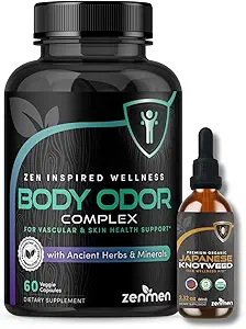 Zenmen Samlet Wellness Bundle: Body Odor Supplement og japansk Knotweed Tincture Bundle