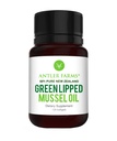 Antler Farms - 100% Pure New Zealand Green Lipped Mussel Oil, Equiv. til 12,500mg, 120 Softels - Kraftfuld 125: 1 Uddrag, 2 Måned Supply