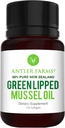 Antler Farms - 100% Pure New Zealand Green Lipped Mussel Oil, Equiv. til 12,500mg, 120 Softels - Kraftfuld 125: 1 Uddrag, 2 Måned Supply