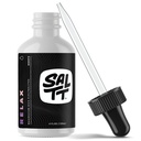 SALTT Relax Magnesium Drops - Ionic Magnesium Chloride w / Natrium, Kalium, Electrolytes - Trace Minerals Drops - Gluten Free, Sugar Free, Keto Friendly - fra Utahs Great Salt Lake - 120ml Dropper