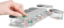 Sagely Smart XL Weekly Pill Sorters • 124; Easy- to- - Use Extra Large Pill • Organizer • 124; 12 "x 4" x 2 "• • Portable AM / PM 2 gange om dagen • Magnetisk Pill Organizer (hvid / grå)