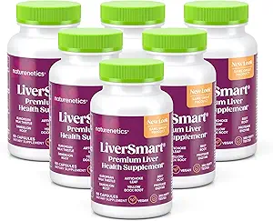 LiverSmart - Lever rengøring & reparation Formel med europæisk mælk tidsel, Silymarin, Artiskoke, Mælkebøtte, Gul Dock Root, Beet Root - supplement til hjælp, Renew og støtte leversundhed (6)
