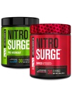 Jacked Factory Nitrowin Pre- Workout i Blue Raspberry & Watermelon Nitrowin Shred Thermogen Pre- Workout for mænd og kvinder