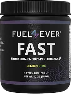 Brændstof 4 Nogensinde hurtig fastende elektrolyte pulver • 124; med Creatin, Essential Aminosyrer & Green Tea Extract • 124; Ingen sukker, ingen kunstige sødestoffer eller ingredienser • 124; Lemon Lime Flavor 30 Servering