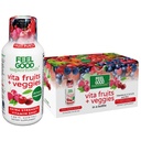 FeelGood Superfoods Vita Frugter og Veggies Immunitet Support Shot Kosttilskud, Frugt Punch Flavor, pakke med 10 Immunitetssko, Immunsystemet Booster drik lavet med 25 Økologiske Frugt & Grøntsager