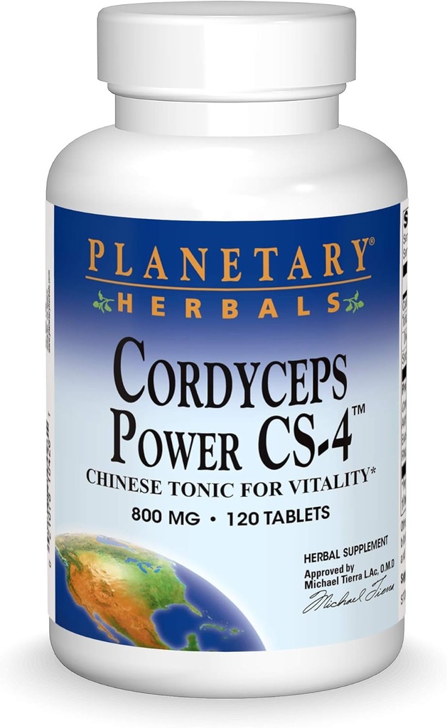 Cordyceps Power Planetariske Herbals 120 Tabs