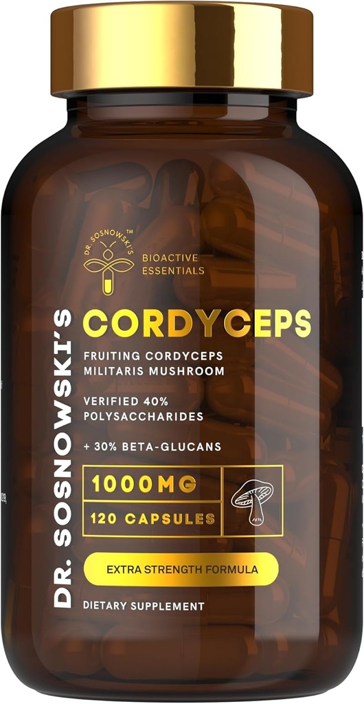 Dr. Sosneski 's BioActive Cordyceps Mushroom Capsules