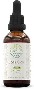 Cat 's Claw B60 Alkohol- Free Herbal Extract Tincture, Super- Concentrated Cat' s Claw (Uncaria Tomentosa) (2 fl oz)