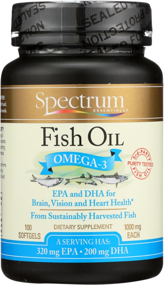 SPECTRUM VÆSENTLIGE Fish Oil Omega 3, 5 pund