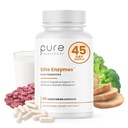 Pure Therapro Rx Elite Enzymes Extra Strength Digestive Enzymes Supplement for kvinder & mænd, 90 Vegan Kapsler