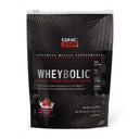GNC AMP Wheybolsk Klinisk Proven Protein Powder, 40g Whey Protein, BCAA, Leucin, Øger muskelstyrke, Muscle Building, 3. part testet, Gluten Free, Jordbær og fløde, 10 Servere