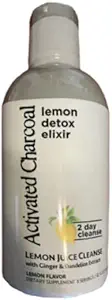 Aktiveret stenkul Lemon Detox Elixir - 32OZ Lemon Flavor