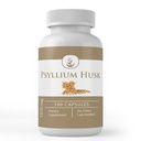 Psyllium Husk kapsler (100 kapsler) Fiber Powder supplement, ingen tilsætningsstoffer eller fyldstoffer, Lab Verified