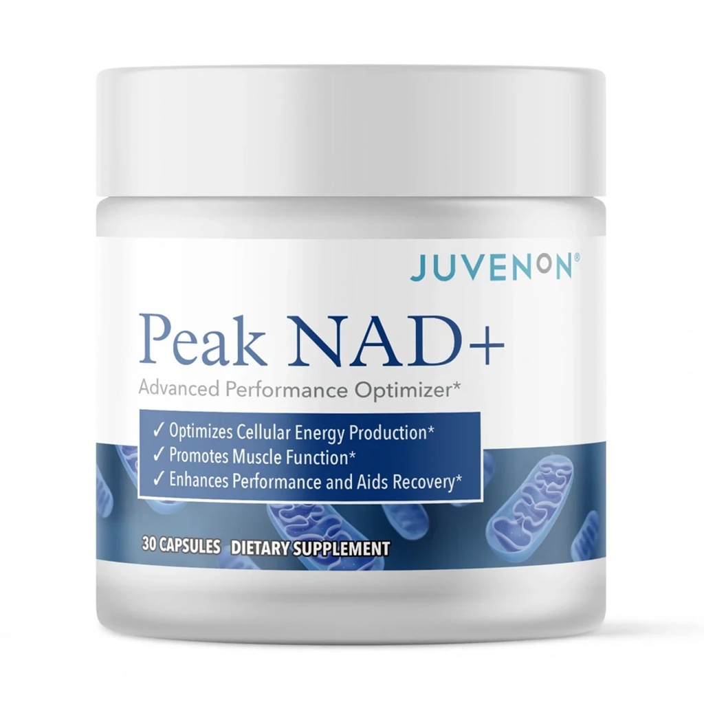 Juvenon Peak NAD + adapt124; Advanced Cellular Health and Regeneration Formelle Niveauer, Support Cellular Vitality, og fremme naturlig fornyelse