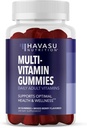 Multivitamin Gummy til voksne - Daglig Gummy med C-vitamin, D-vitamin og zink til mænd og kvinder - 60 Greve - GLP-1 Nutritional Support for Optimal Sundhed og Wellness - 1 måned Supply, Blandet Berry Flavor