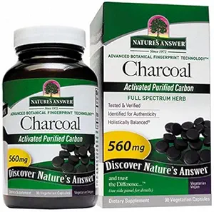 Naturens svar Charcoal Aktiveret 90 Sgel