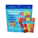 Hydrant - Hydration Powder Variety Pack, 30 Individuel Instant Electrolyte Rehydration Pakninger - Lavt sukker drik mix til daglig brug, Rejser og træning