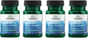 Swanson Lutein & Zeaxanthin Synergistisk Eye Health Vision Retina Macula Supplement (Lutein 20 mg & OmniXan Zeaxanthin 2 mg) 60 Softgels Sgels (4 Pack)