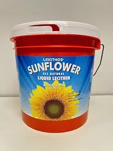 100% All Natural Sunflower Lecithin NonGMO Gluten Free (Gal)