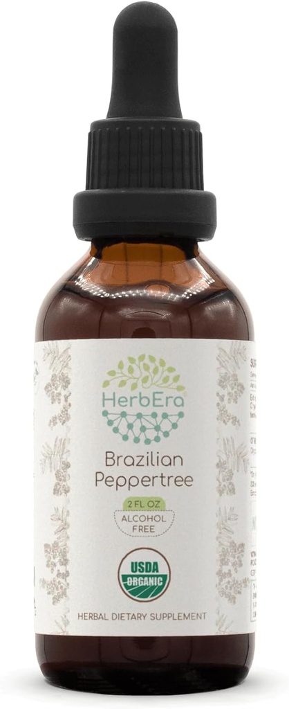 HerbEra Brasiliansk Peppertree B60 USDA Organic Tincture