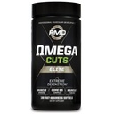 PMD Sports Omega Cuts Elite -Fat Loss- Muscle Defining Formel - Omega Fedtsyrer, MCT 'er og CLA for Muscle Definition og Vedligeholdelse - Keto Friendly For Women and Men - Stimulant Free (180 Softgels)